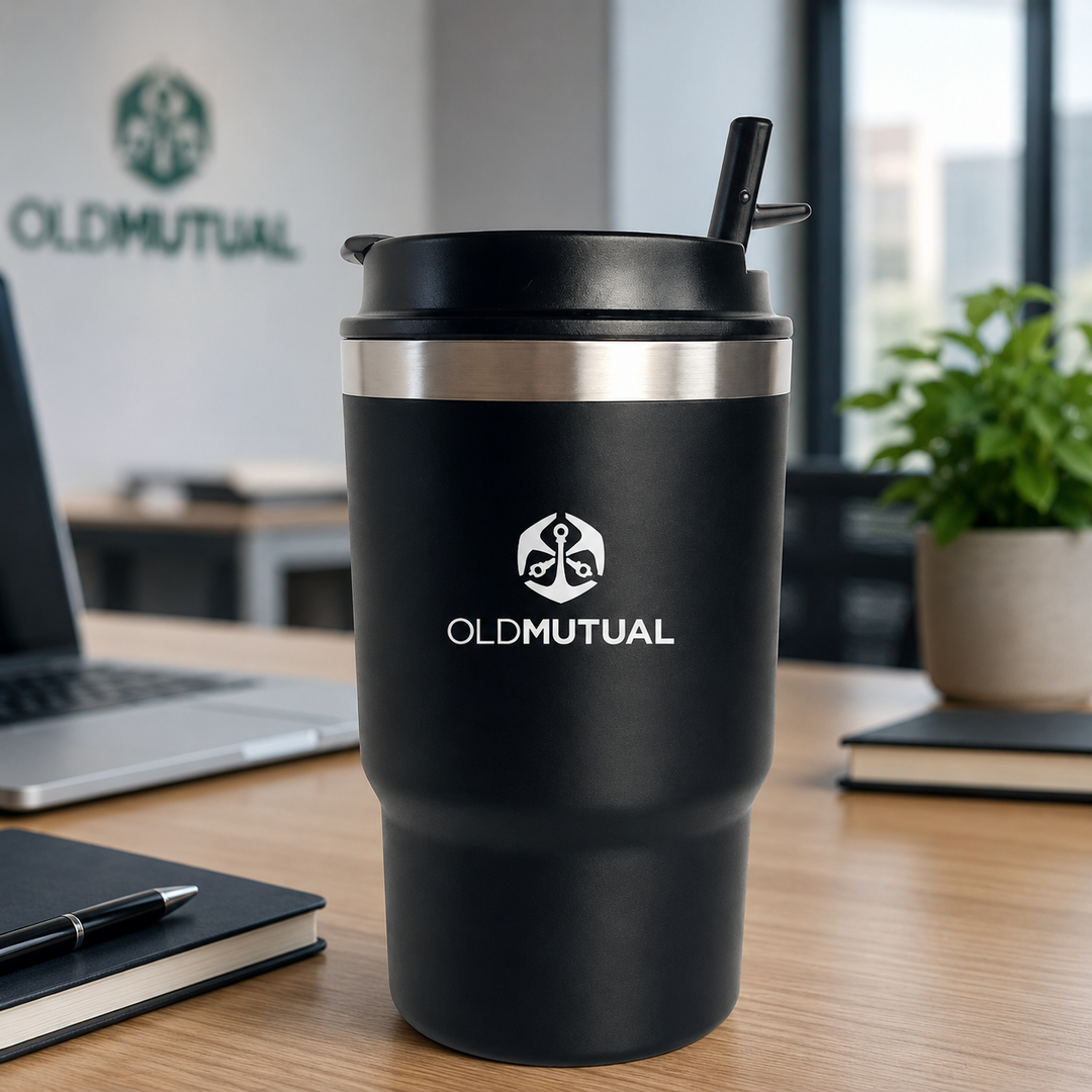 OM Black Hydration Vacuum Tumbler , 500ml