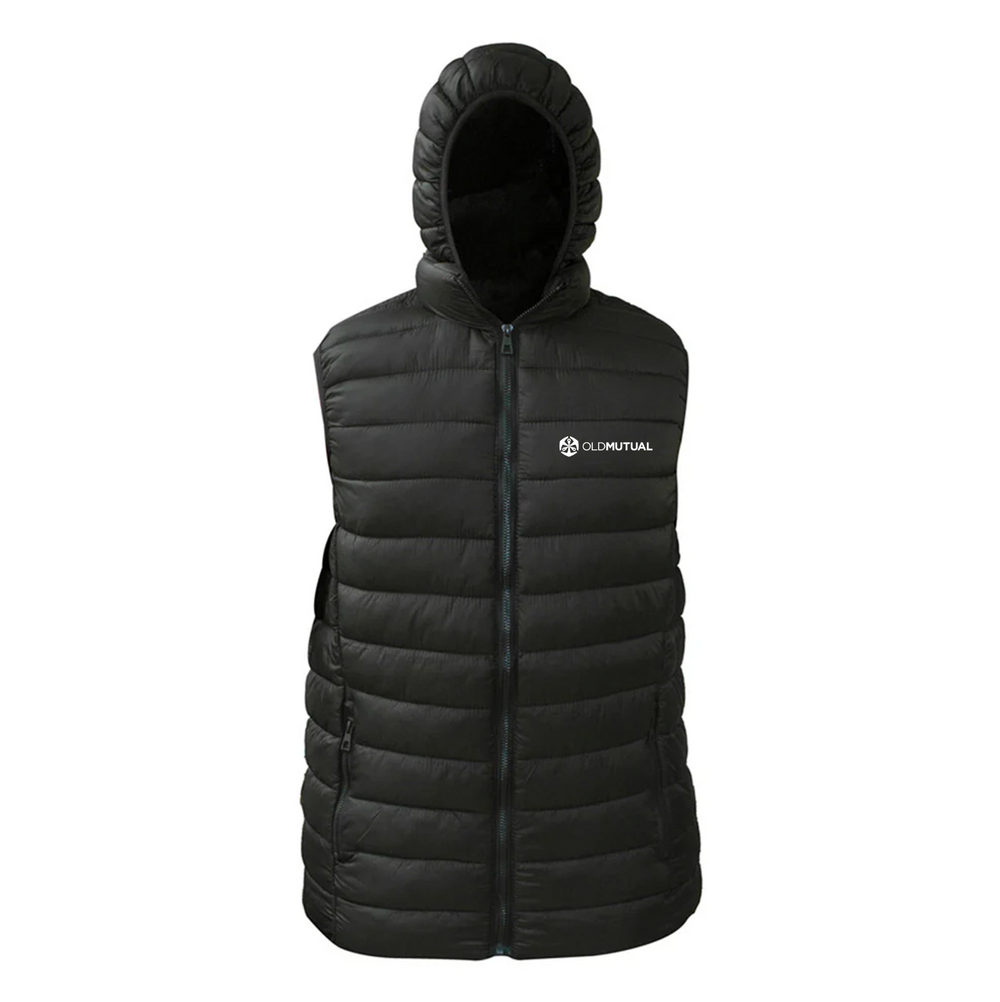 Sleeveless Embroidered Puffer Jacket